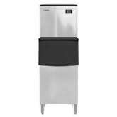 25 in. Stainless-Steel Commercial Ice Maker with Full Cube Production, 420 Lbs/24h KM-CIM-400